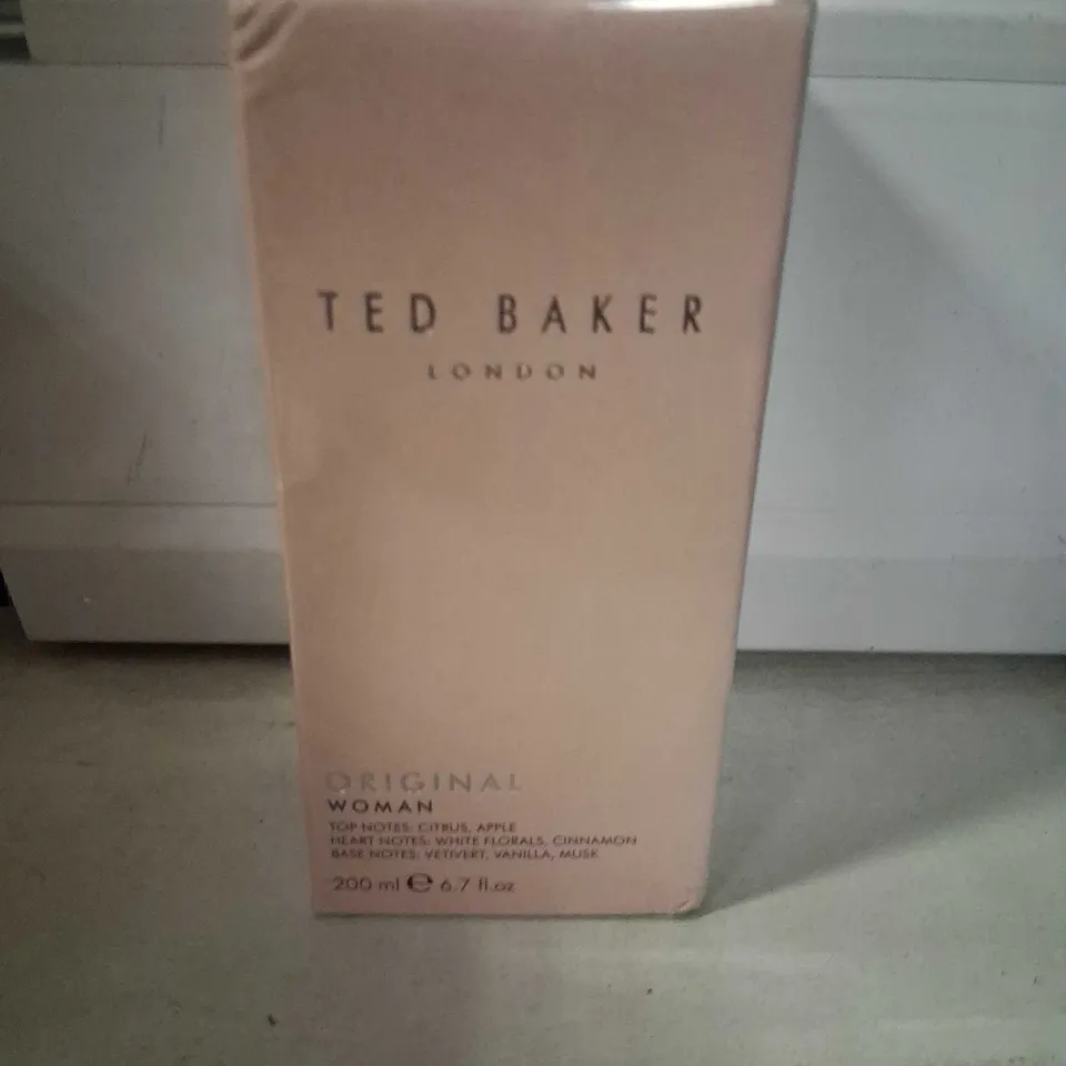 BOXED AND SEALED TED BAKER LONDON ORIGINAL WOMAN 200ML