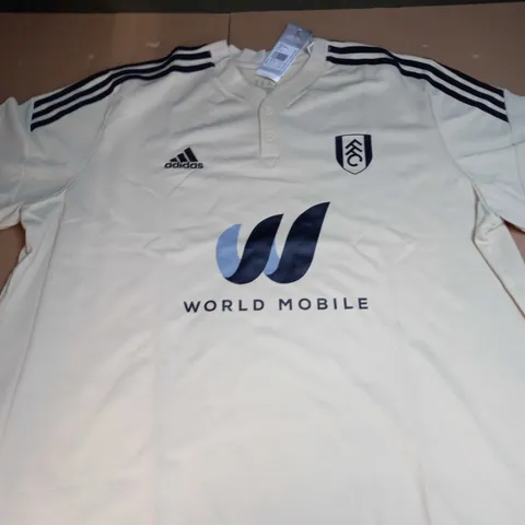 FULHAM FC POLO SHIRT SIZE 2XL