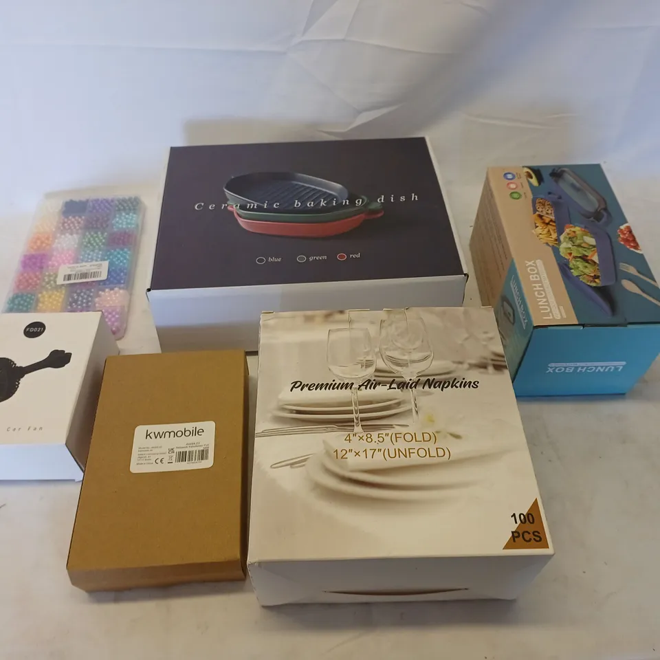 APPROXIMATELY 6 ASSORTED BRAND NEW BOXED PRODUCTS TO INCLUDE;