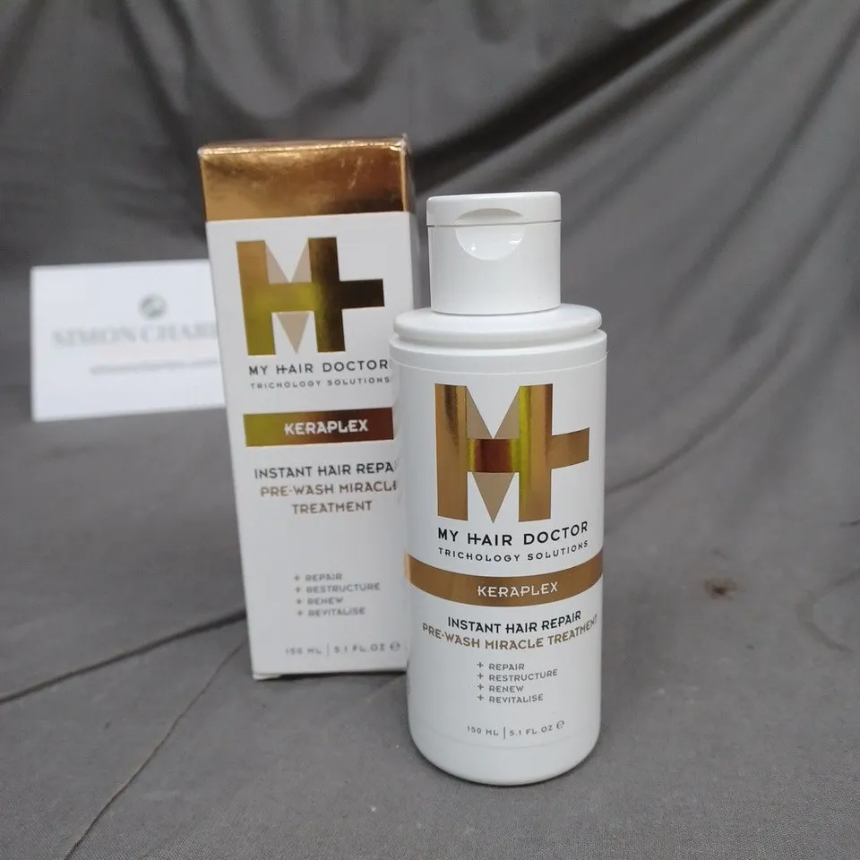 MY HAIR DOCTOR KERAPLEX PRE-WASH MIRACLE REATMENT 150ML