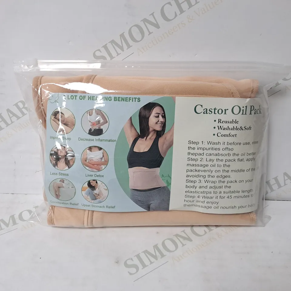 APPROXIMATELY 5 CASTOR OIL PACK 
