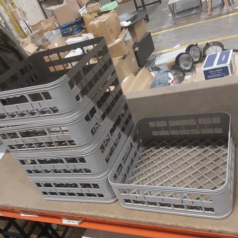 5x BUFFALO GLASSWASHER BASKETS