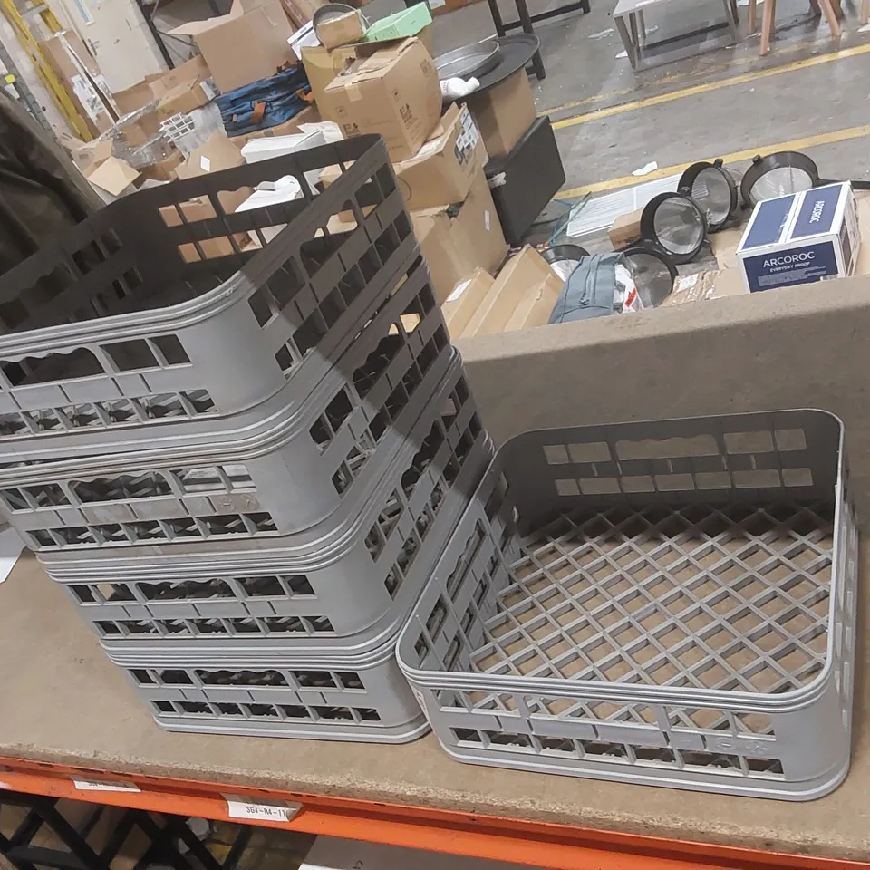 5x BUFFALO GLASSWASHER BASKETS