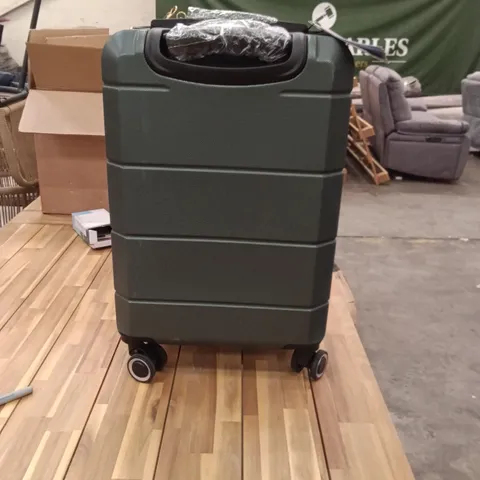 UNBOXED KEPLIN JETSET 20 INCH TRAVEL SUITCASE GREEN COLOUR 