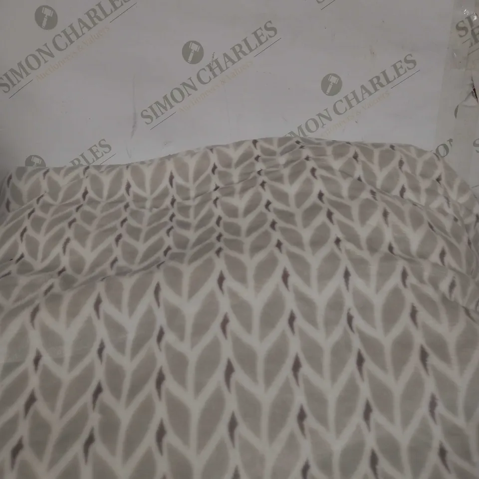 COZEE HOME VELVET SOFT WRAP - DARK GREY