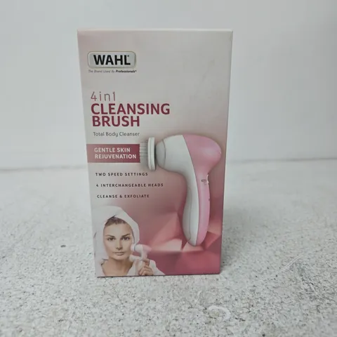 WAHL 4-IN-1 CLEANSING BRUSH TOTAL BODY CLEANSER