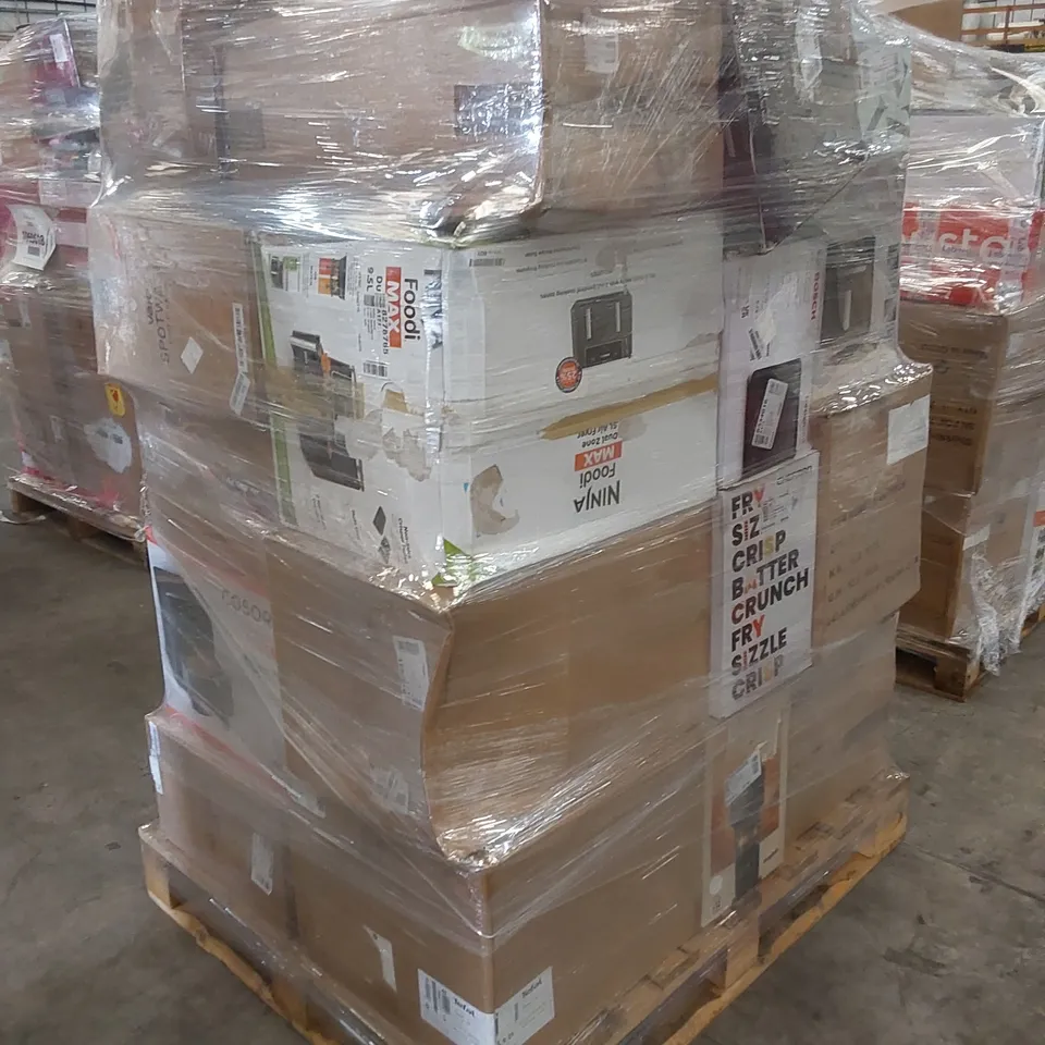 PALLET OF APPROXIMATELY 27 UNPROCESSED RAW RETURN HOUSEHOLD AND ELECTRICAL GOODS TO INCLUDE;