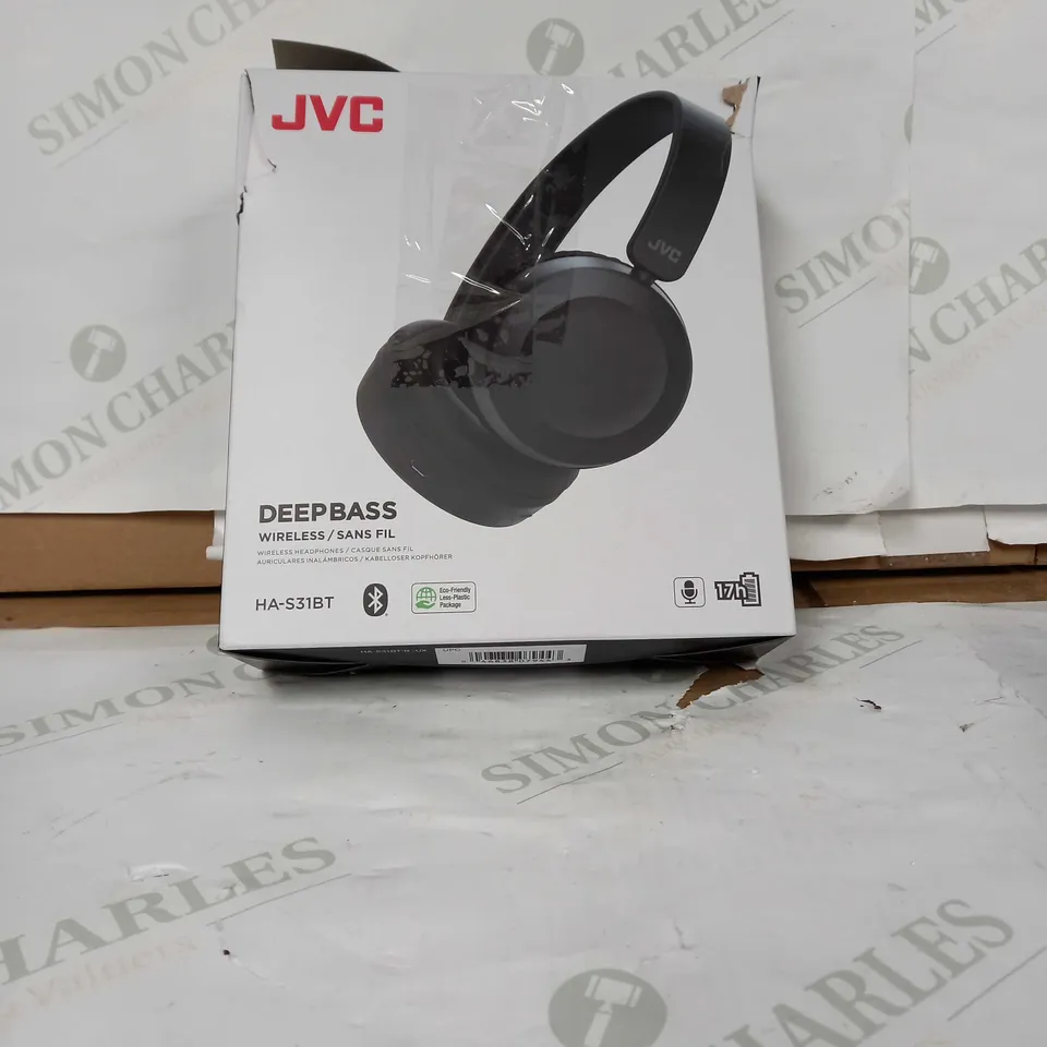 JVC DEEPBASE WIRELESS HEADPHONES