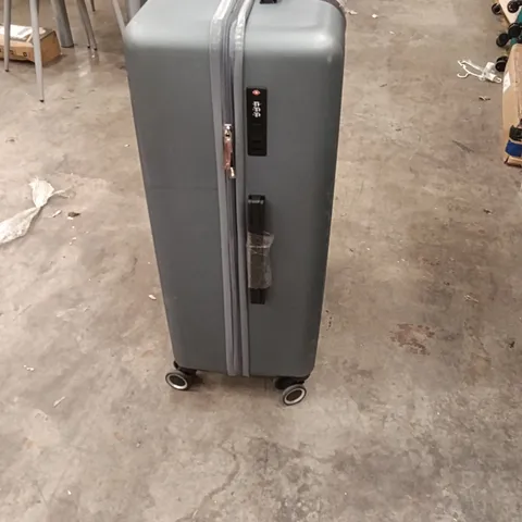 UNBOXED KEPLIN TRAVEL LUGGAGE BIG SIZE GREY COLOUR WITH LOCK NUMBERS AND WHEELS 
