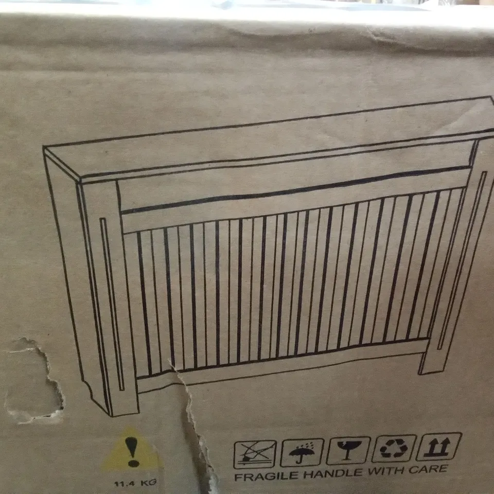 BOXED BEACSFIELD ARLINGTON RADIATOR COVER 111 X 19 X 83.3CM (1 BOX)