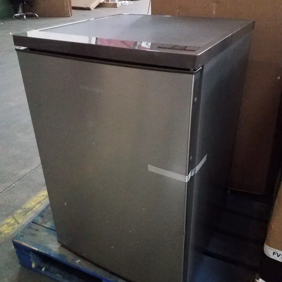 HISENSE RL170D4BCE UNDER COUNTER FRIDGE - UNPROCESSED RAW RETURN