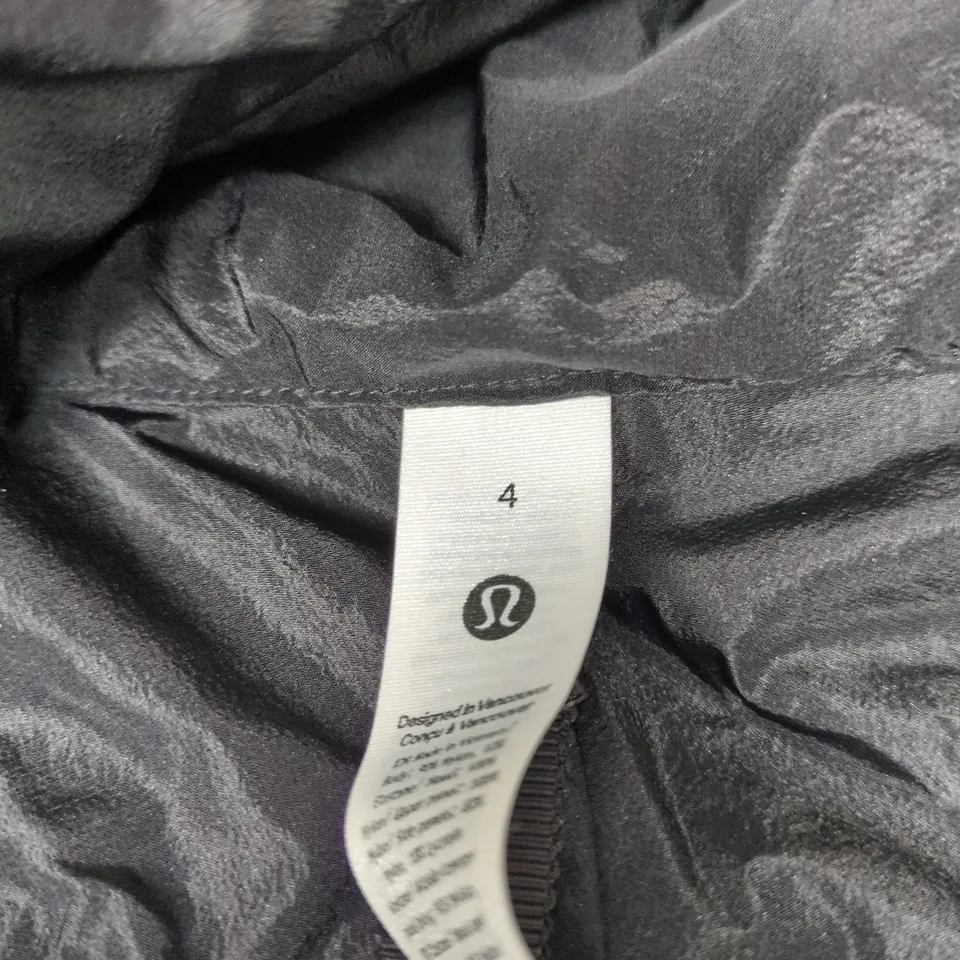 LULULEMON WOMEN'S HOODED JACKET – BLACK, SIZE 4