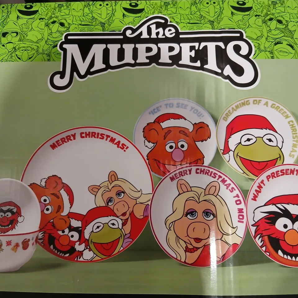THE MUPPETS 12 PIECE DINNER SET – BOXED CERAMIC TABLEWARE