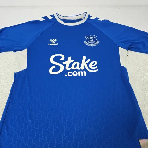 EVERTON FC HOME SHIRT - SIZE UNSPECIFIED