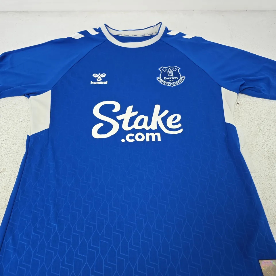 EVERTON FC HOME SHIRT - SIZE UNSPECIFIED