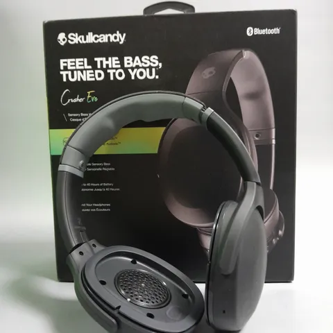 BOXED SKULL CANDY CRUSHER EVO WIRELESS BLUETOOTH HEADPHONES