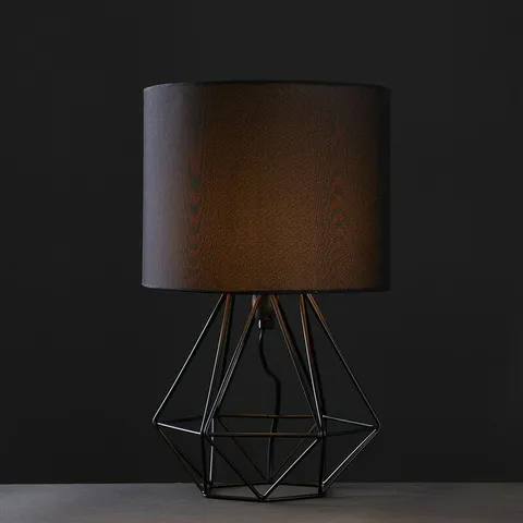 BOXED BARTELT 40CM TABLE LAMP BASE COLOUR BLACK