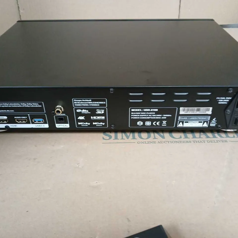 BOXED REAVON BLUR-RAY DISC PLAYER - UBR-X100