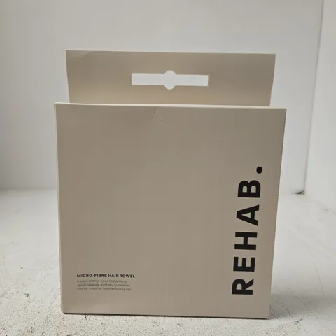 REHAB. MICRO-FIBRE HAIR TOWEL