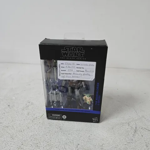 STAR WARS THE MANDALORIAN & GROGU ACTION FIGURE – BOXED