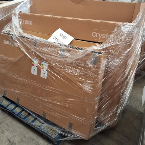 PALLET CONTAINING 5 ASSORTED DAMAGED TVS