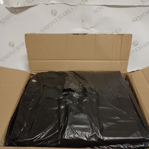 BOX OF BLACK LDPE REFUSE SACKS