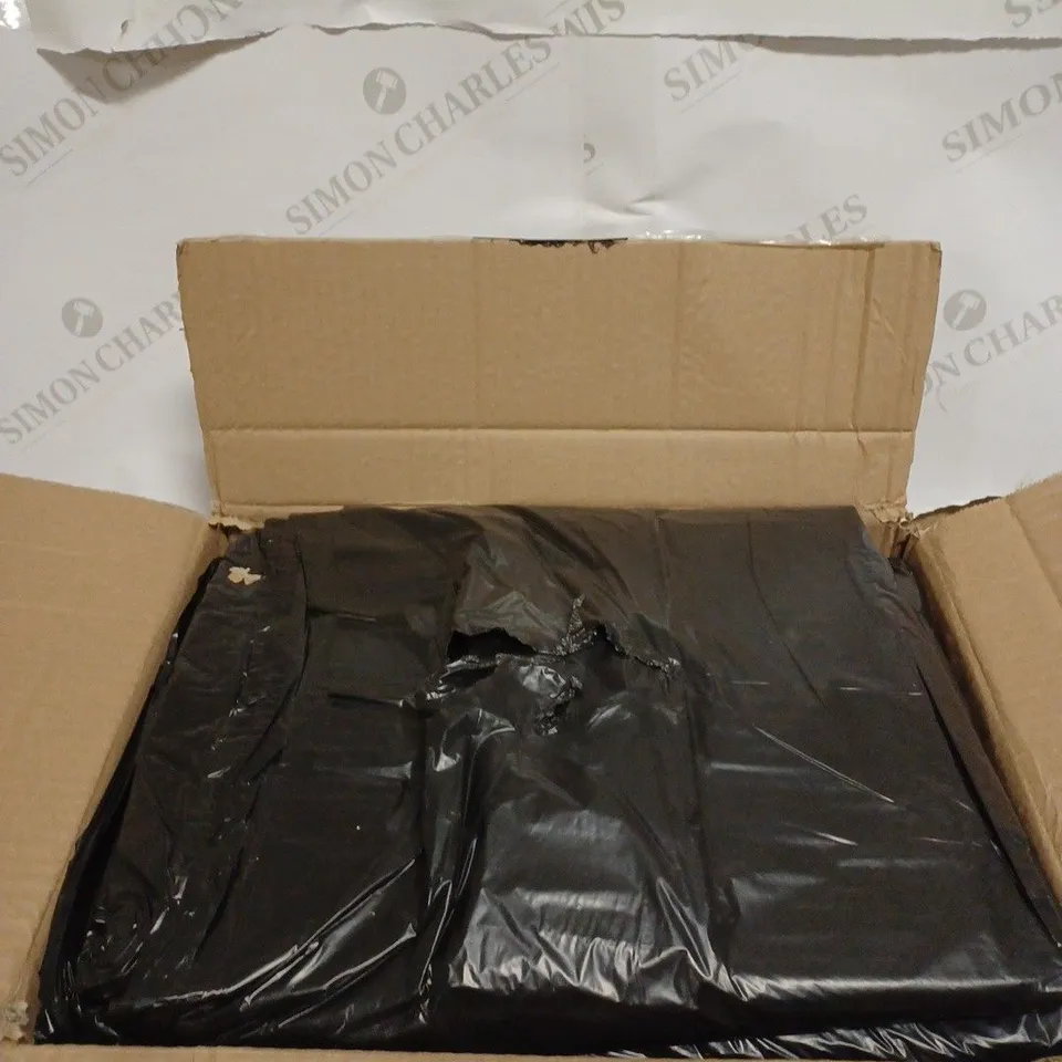 BOX OF BLACK LDPE REFUSE SACKS 