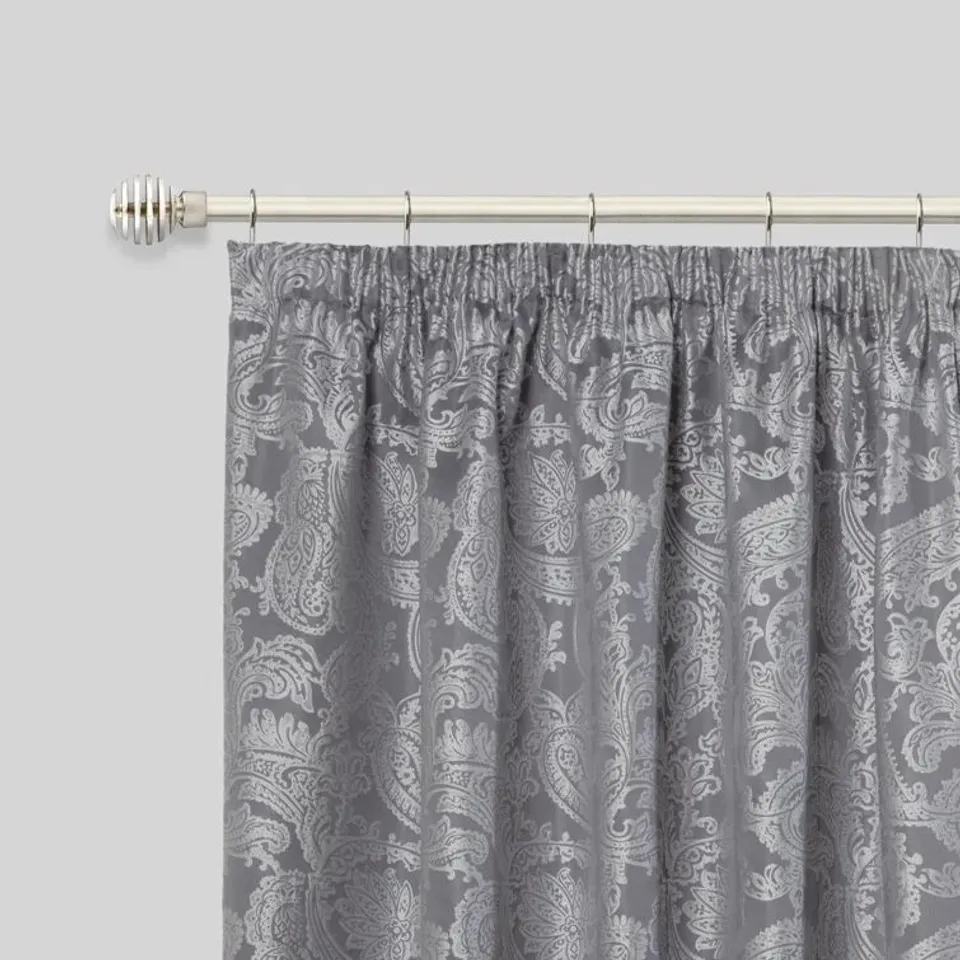 BOXED METAL SLICED STAINLESS STEEL ADJUSTABLE CURTAIN ROD