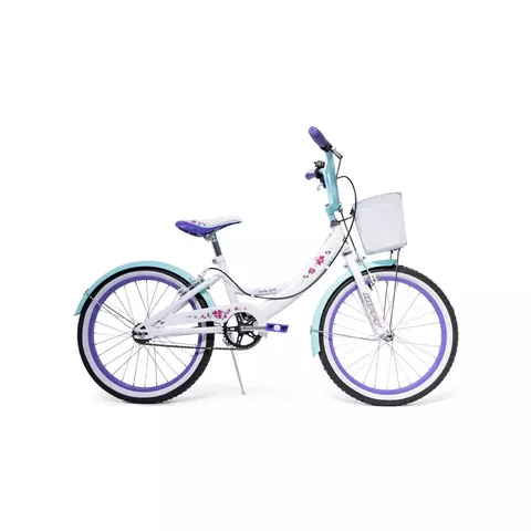 HUFFY GIRLY GIRL 20 INCH WHITE BIKE - COLLECTION ONLY