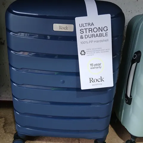 ROCK MEMPHIS BLUE ULTRA-STRONG 100% PP HARD-SHELL SUITCASE
