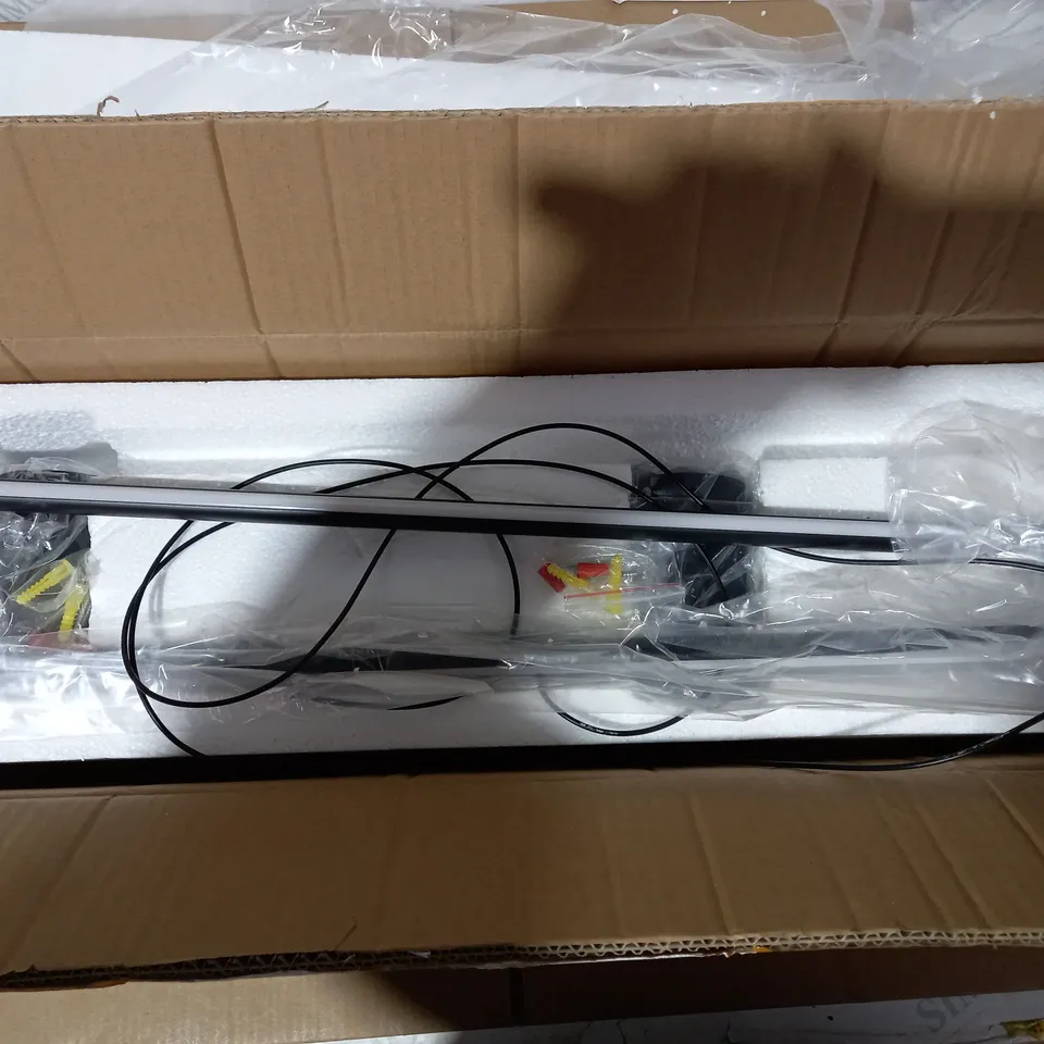 BOXED DESIGNER BLACK LED LIGHTING FIXTURE