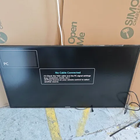 SAMSUNG 46" LED BACKLIT LCD DISPLAY FULL HD - MODEL DE46C