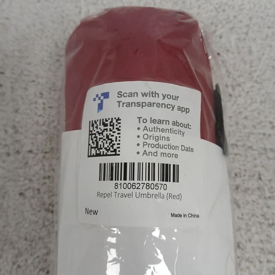 REPEL TRAVEL UMBRELLA – RED
