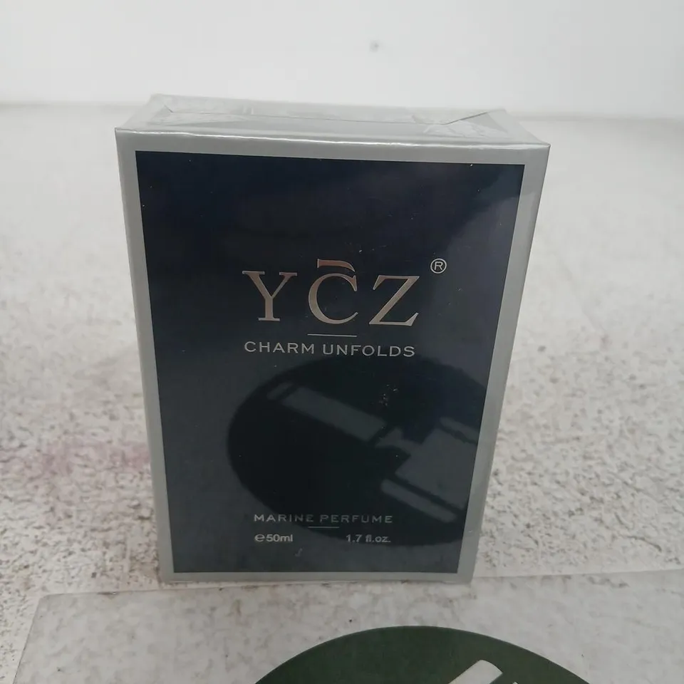 BOXED AND SEALED YCZ CHARM UNFOLDS MARINE PERFUME 50ML