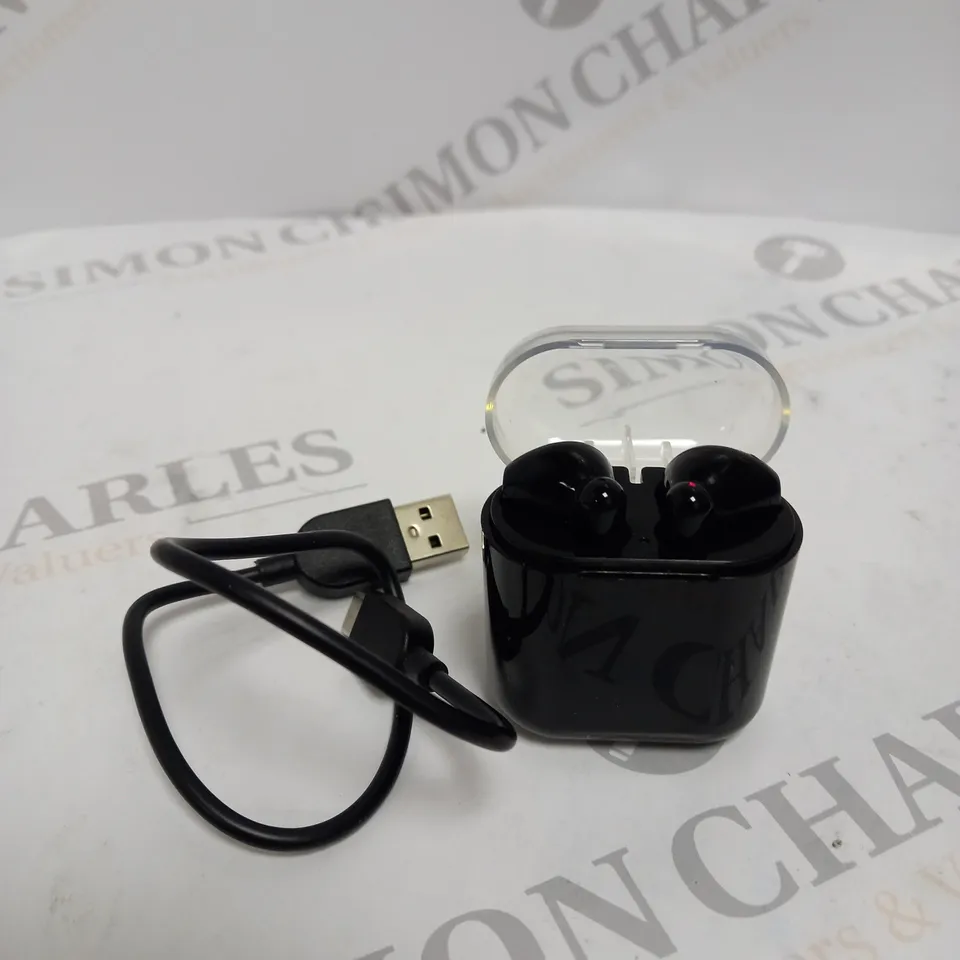 BOXED ASDATECH TRUE WIRELESS EARPHONES WITH CHARGING CASE 