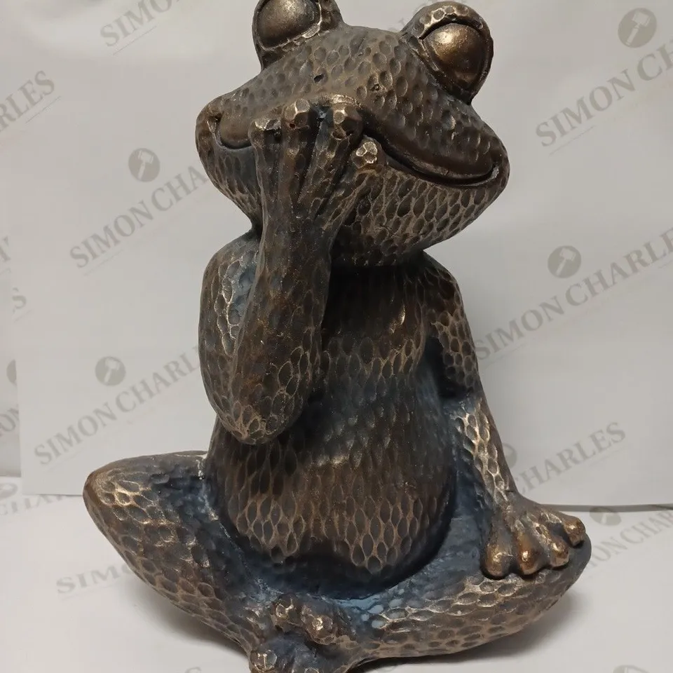 HOME2GARDEN NO EVIL GARDEN FROGS