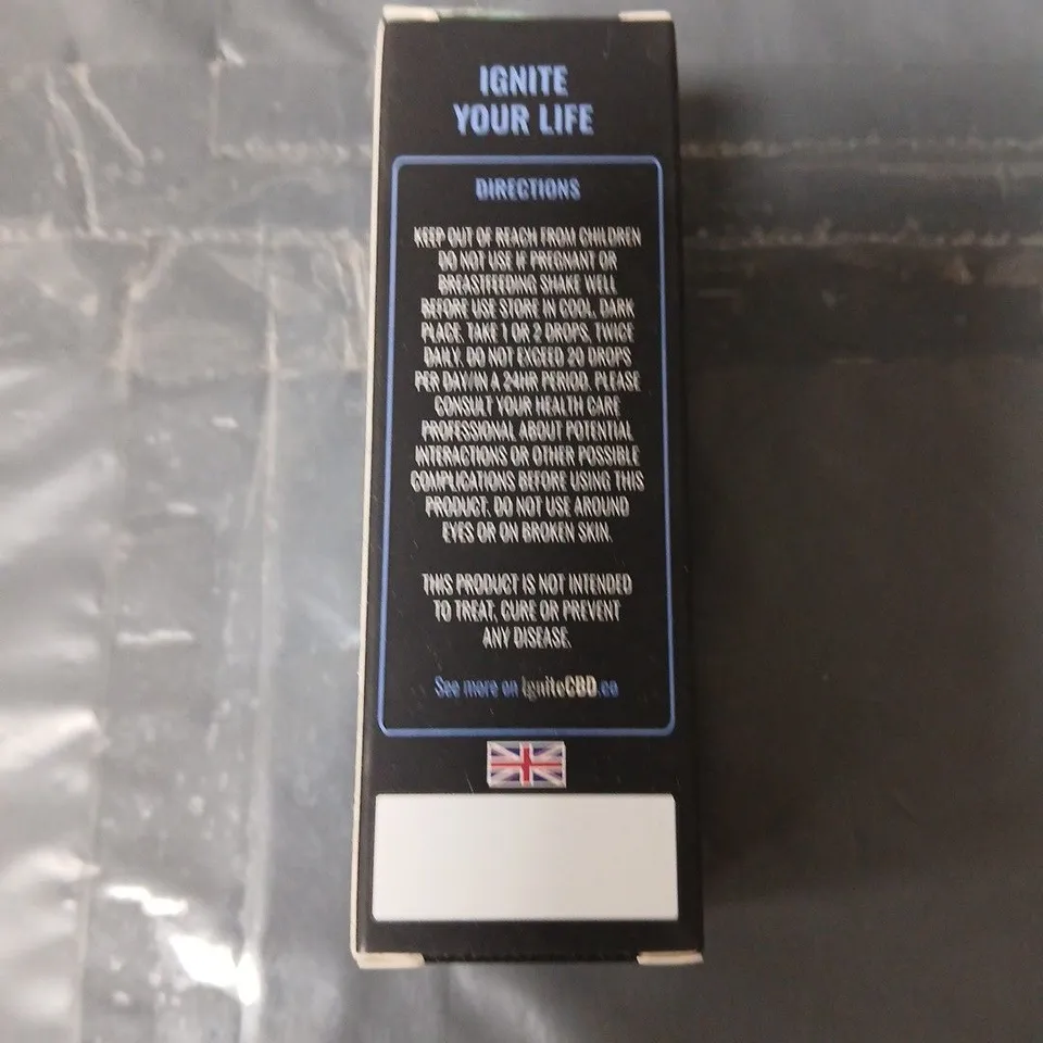 APPROXIMATELY 15 IGNITE CBD DROPS – TROPICAL FRUIT FLAVOR, 1200 MG CBD HEMP DISTILLATE, 30 ML