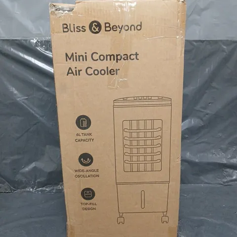 BOXED BLISS AND BEYOND MINI COMPACT AIR COOLER 