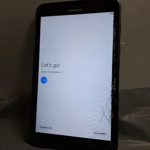 SAMSUNG BLACK TABLET 