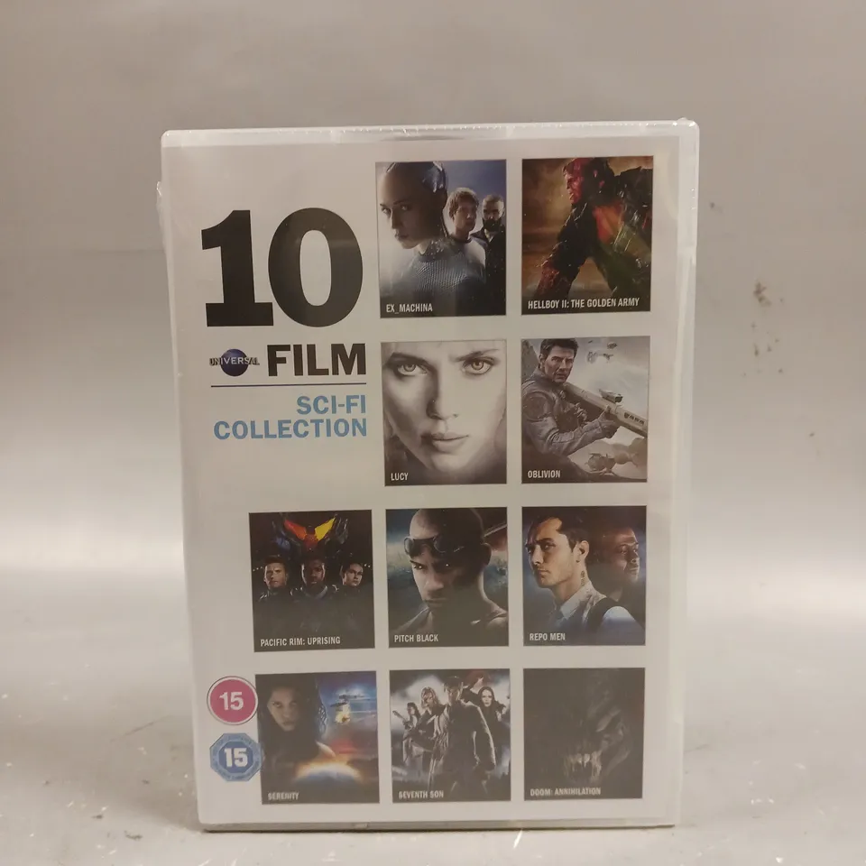 SEALED UNIVERSAL 10 FILM SCI-FI DVD COLLECTION 