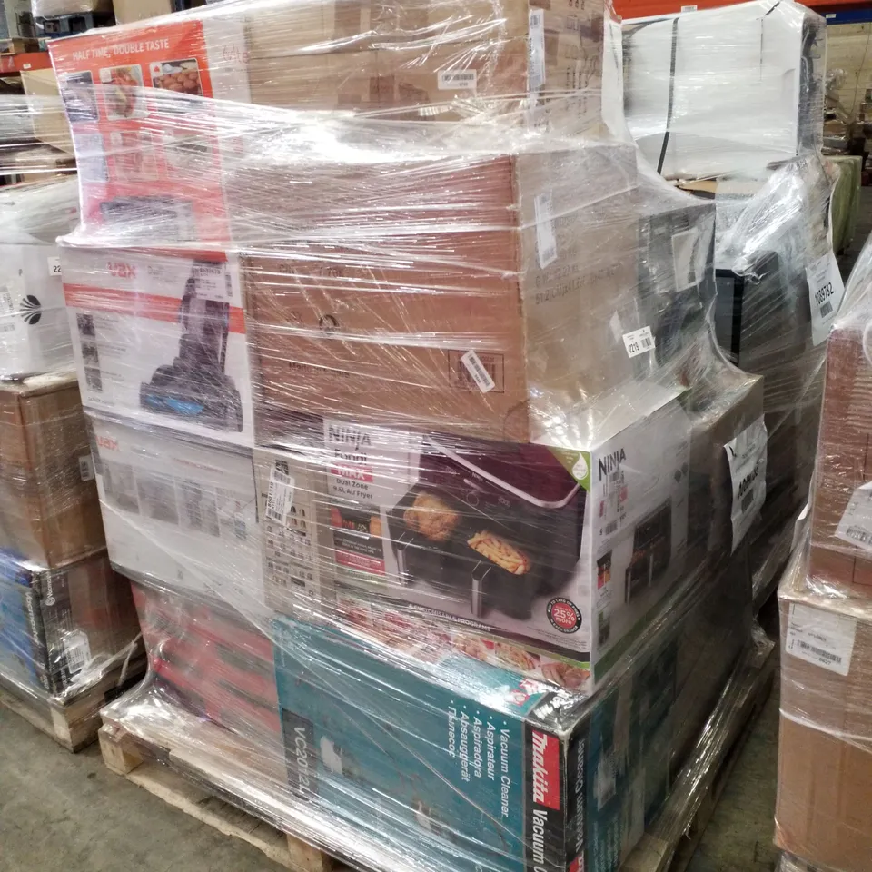 PALLET OF APPROXIMATELY 19 UNPROCESSED RAW RETURN HOUSEHOLD AND ELECTRICAL GOODS TO INCLUDE;