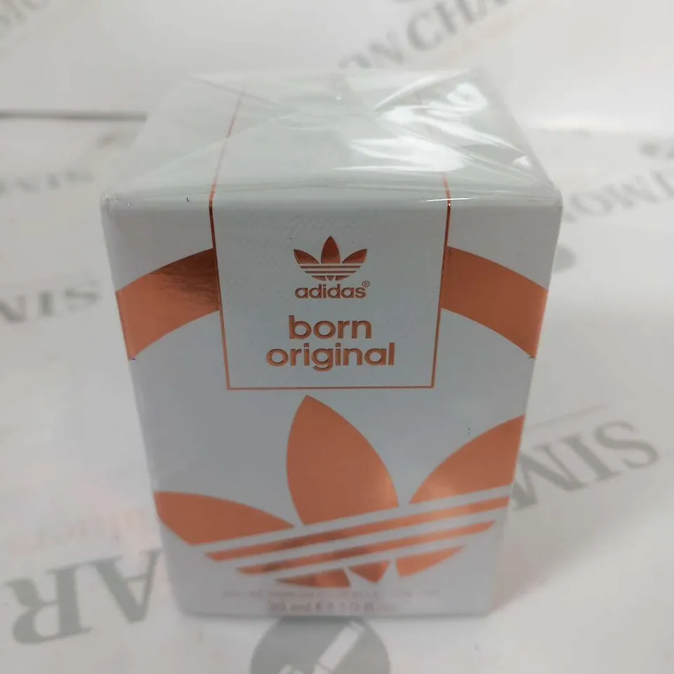 BOXED AND SEALED ADIDAS BORN ORIGINAL EAU DE PARFUM 30ML