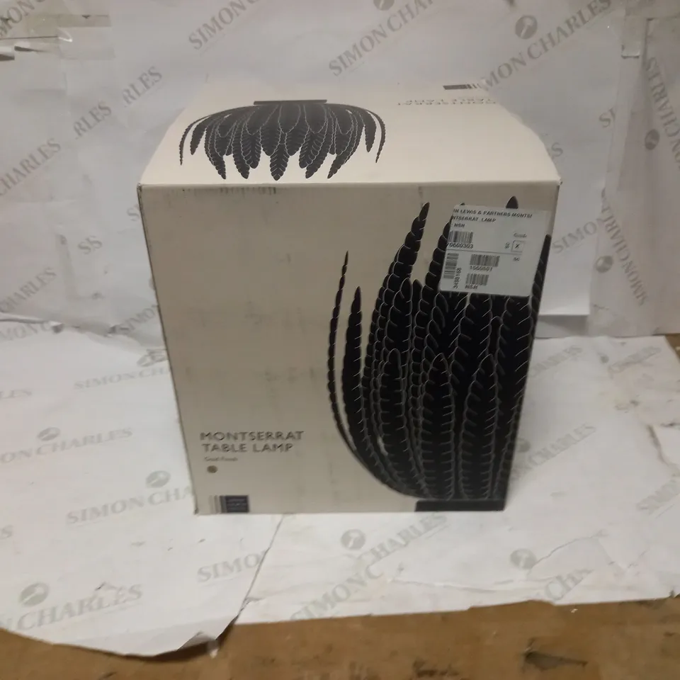 JOHN LEWIS MONTSERRAT 3 LIGHT SEMI FLUSH 