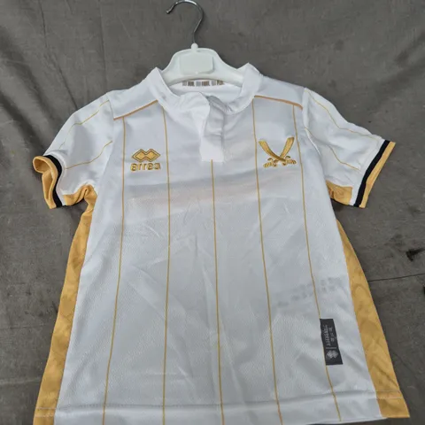 SHEFFIELD UNITED FC AWAY SHIRT AND SHORTS - SIZE 24