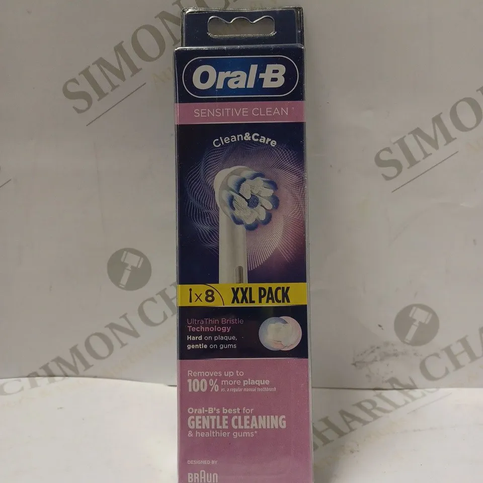 ORAL-B SENSITIVE CLEAN 8 XXL BRUSHES PACK