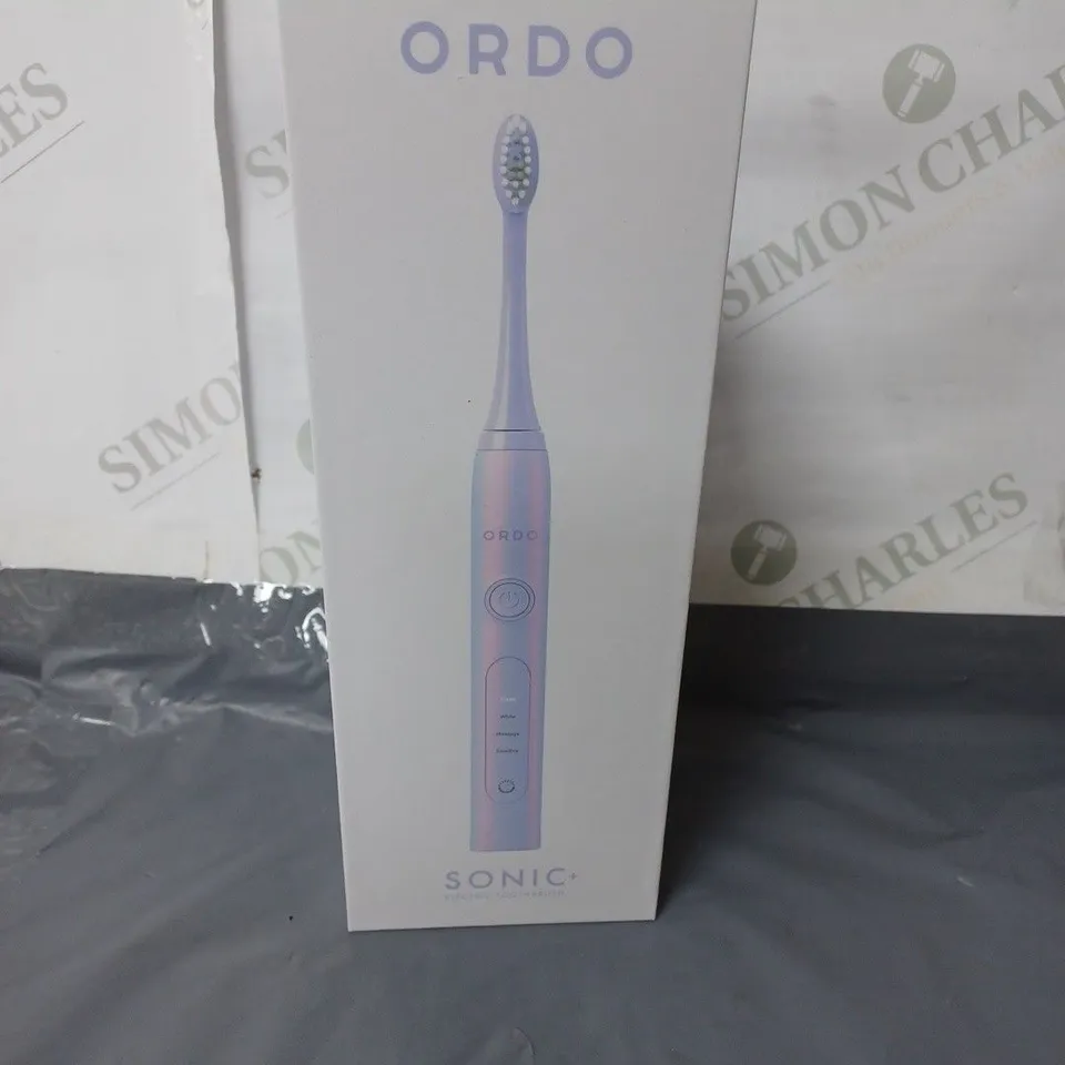 BOXED ORDO SONIC ELECTRIC TOOTHBRUSH WITH ACCESSORIES