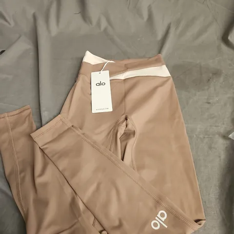ALO YOGA LEGGINGS β TAUPE SIZE S
