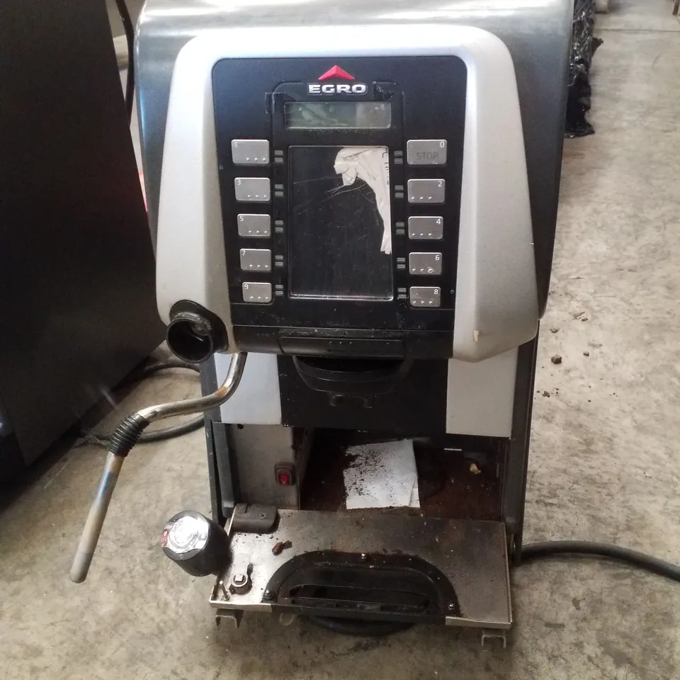EGRO ONE PURE BEAN TO CUP COFFEE MACHINE