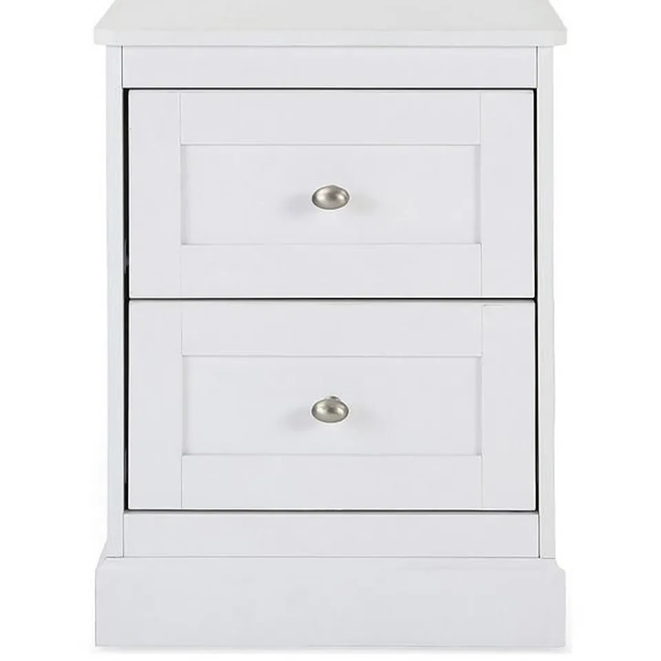 DARCY 2 DRAWER BEDSIDE CABINET 
