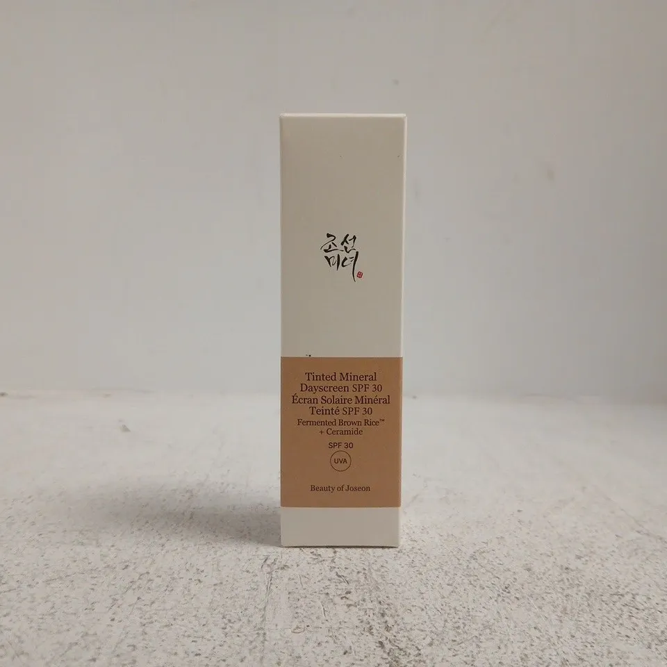 BEAUTY OF JOSEON TINTED MINERAL DAY SCREEN SPF 30 – BOXED